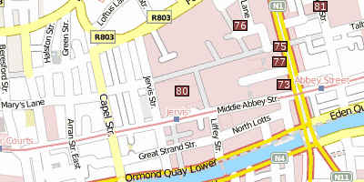 Stadtplan Abbey Theatre