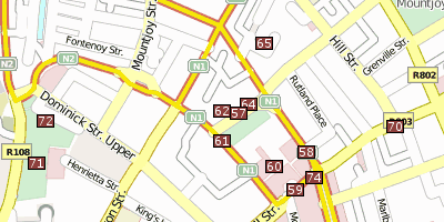 Stadtplan Dublin Writers’ Museum Dublin