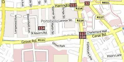 Stadtplan Portobello House