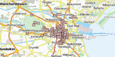 Stadtplan St. Kevin’s Church