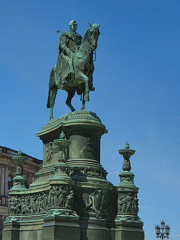 Foto König-Johann-Statue - Dresden
